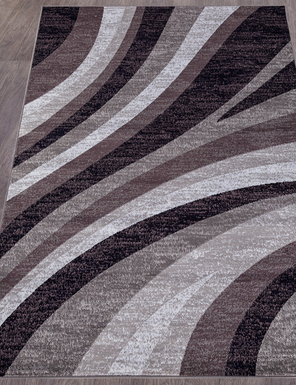 D234 - GRAY-PURPLE Ковер D234 - GRAY-PURPLE - Прямоугольник - коллекция SILVER