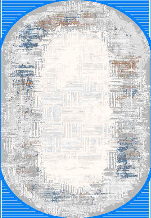 Ковер GA020N - GREY / MULTI - Овал - коллекция ARMINA