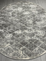 Ковер GA033G - GREY / GREY - Овал - коллекция ARMINA