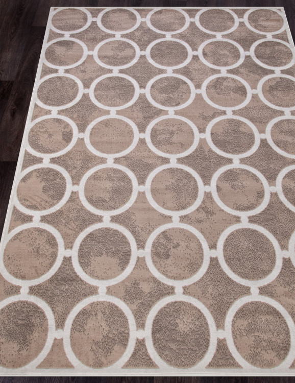 D713 - BEIGE-CREAM 2 Ковер D713 - BEIGE-CREAM 2 - Прямоугольник - коллекция SIERRA