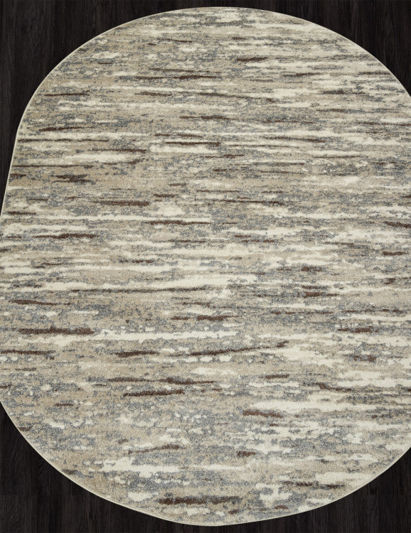 F301 - BEIGE-BROWN Ковер F301 - BEIGE-BROWN - Овал - коллекция TORNADO