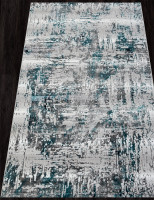 Ковер 00065A - TURQUOISE / GREY - Прямоугольник - коллекция PARADIZE