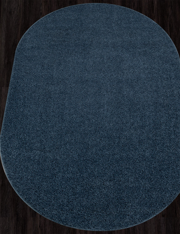 T600 - BLUE Ковер T600 - BLUE - Овал - коллекция LANA