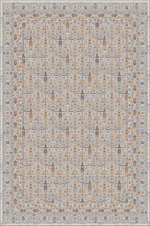 Ковер F598 - ORANGE - Прямоугольник - коллекция ZUMMA