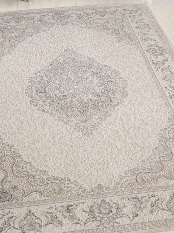 27387B - BEIGE / GRAY Ковер 27387B - BEIGE / GRAY - Прямоугольник - коллекция MARDIN