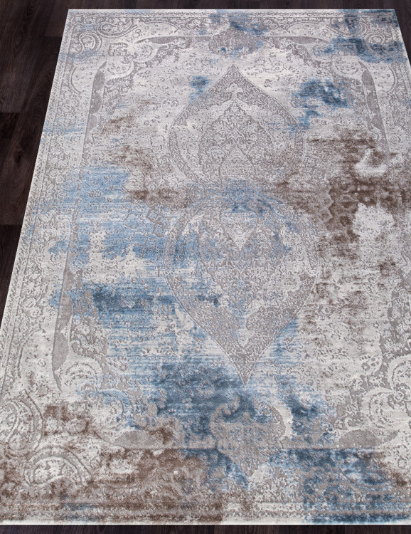 03879A - BLUE / BLUE Ковер 03879A - BLUE / BLUE - Прямоугольник - коллекция ARMINA