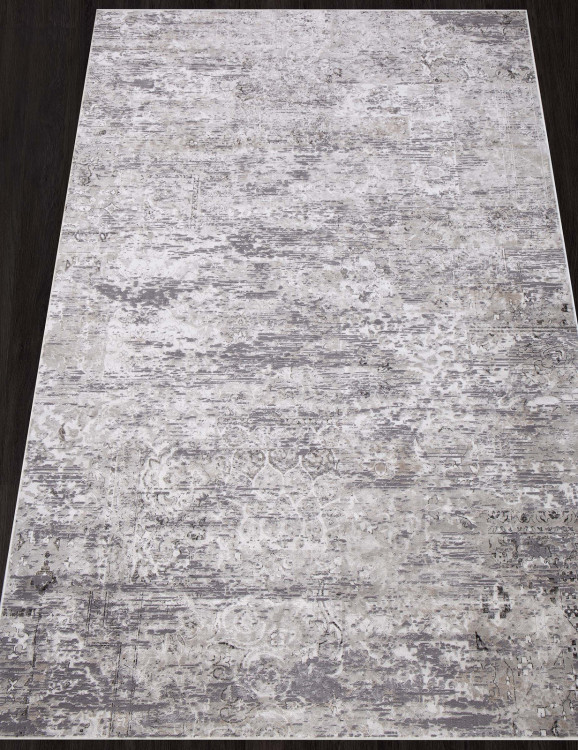Ковер 13119 - CREAM-SILVER-VI - Прямоугольник - коллекция Euphoria
