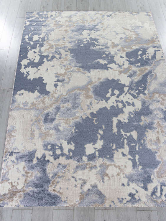 Ковер O1125 - 730 BEIGE / BLUE - Прямоугольник - коллекция SAMIRA
