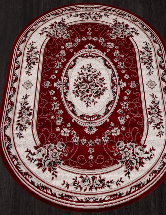 5444 - RED Ковер 5444 - RED - Овал - коллекция GAVANA