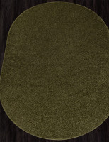 Ковер T600 - GREEN - Овал - коллекция LANA