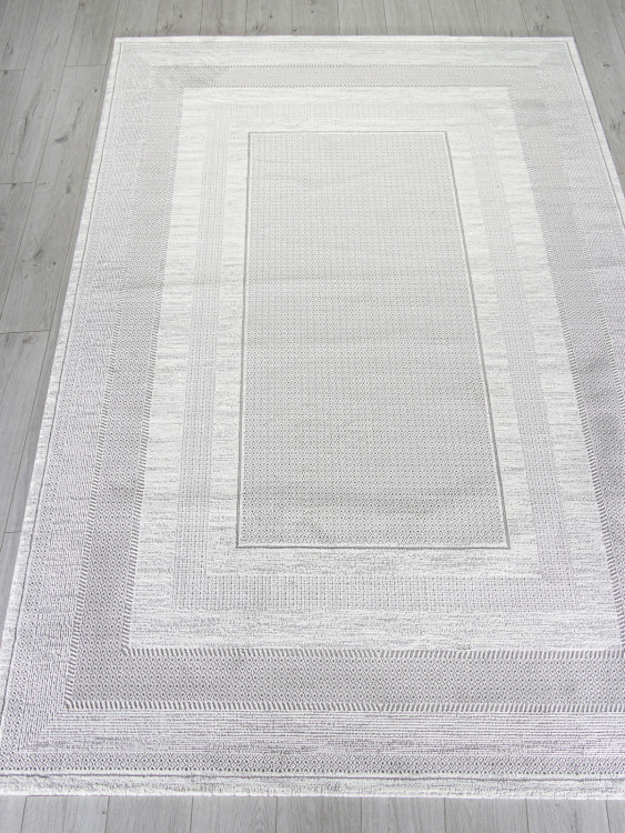 Ковер F040AC - GREY / WHITE - Прямоугольник - коллекция SIROCCO