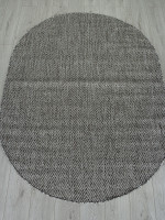 Ковер S156 - DARK GRAY - Овал - коллекция KAIR
