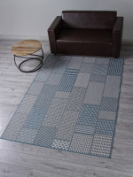 Ковер S160 - BLUE - Прямоугольник - коллекция KAIR