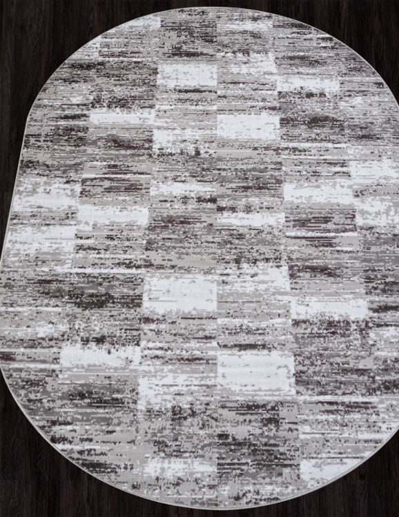 F394 - GRAY Ковер F394 - GRAY - Овал - коллекция SILVER