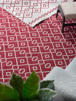 Ковер NUN8 - RED - Прямоугольник - коллекция NUN KILIM