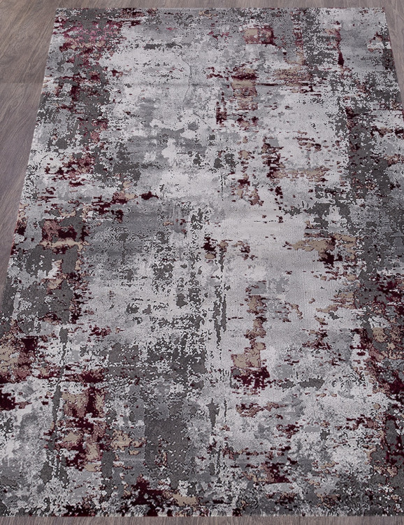 23319 - 950 GREY / PURPLE Ковер 23319 - 950 GREY / PURPLE - Прямоугольник - коллекция GRAND