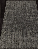 Ковер S131 - BLACK-GRAY - Прямоугольник - коллекция KAIR