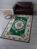 Ковер D057 - GREEN - Прямоугольник - коллекция COLIZEY