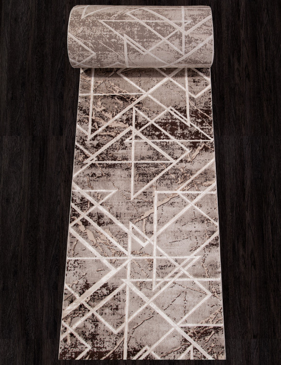 04035B - DARK BROWN Ковровая дорожка 04035B - DARK BROWN - коллекция ARMINA