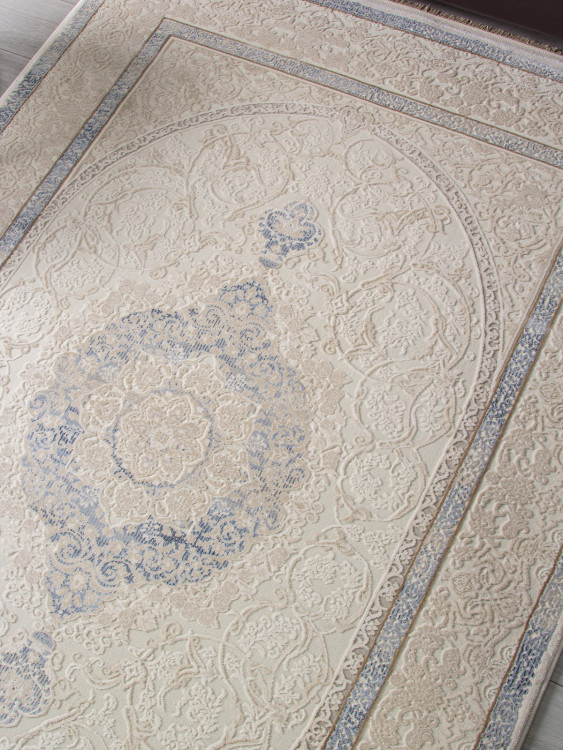 Ковер 30950D - CREAM / CREAM - Прямоугольник - коллекция Jasmine