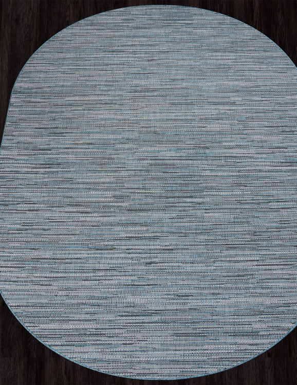 S134 - BLUE Ковер S134 - BLUE - Овал - коллекция KAIR
