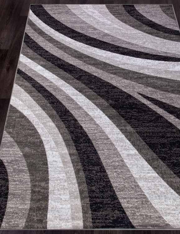 d234 - GRAY Ковер d234 - GRAY - Прямоугольник - коллекция SILVER