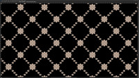 Ковровая дорожка VR39 - BLACK - коллекция COLIZEY