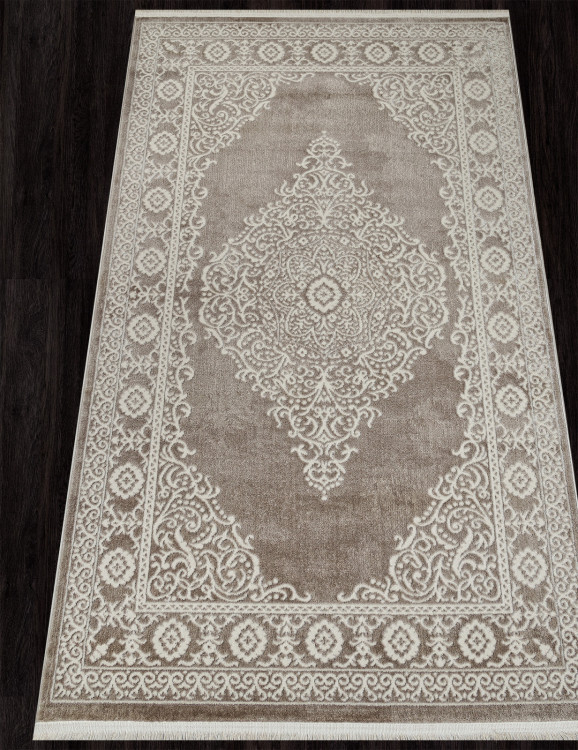 26468A - CREAM / D.BEIGE Ковер 26468A - CREAM / D.BEIGE - Прямоугольник - коллекция MARMARIS