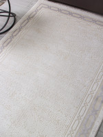 Ковер 34069A - WHITE / BEIGE - Прямоугольник - коллекция ANATOLIA