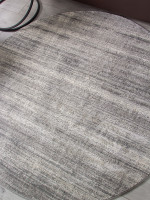 Ковер 04077G - GREY / GREY - Круг - коллекция ARMINA