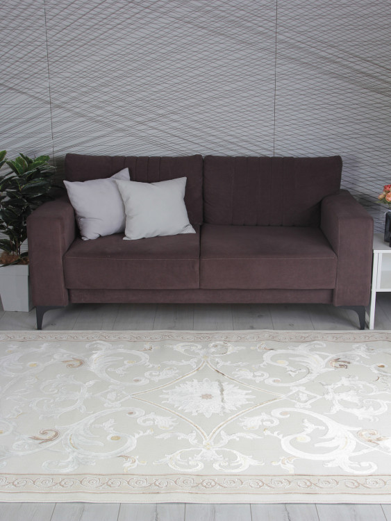 B269A - CREAM / CREAM FDY Ковер B269A - CREAM / CREAM FDY - Прямоугольник - коллекция ZARINA