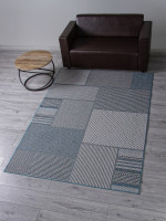 Ковер S139 - BLUE - Прямоугольник - коллекция KAIR