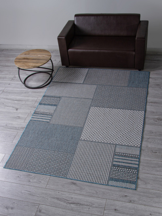 S139 - BLUE Ковер S139 - BLUE - Прямоугольник - коллекция KAIR