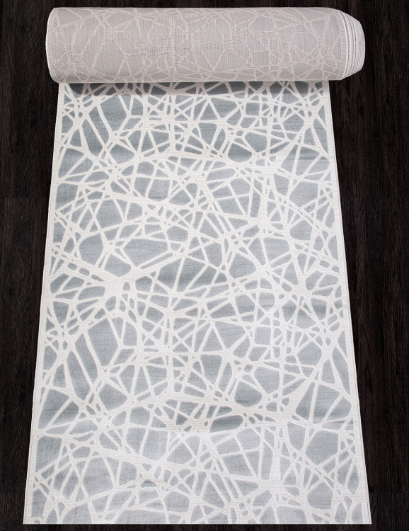 D967 - BLUE-CREAM Ковровая дорожка D967 - BLUE-CREAM - коллекция MIRANDA