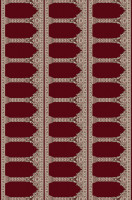 Ковер MIHRIMAH - RED - Прямоугольник - коллекция COLIZEY