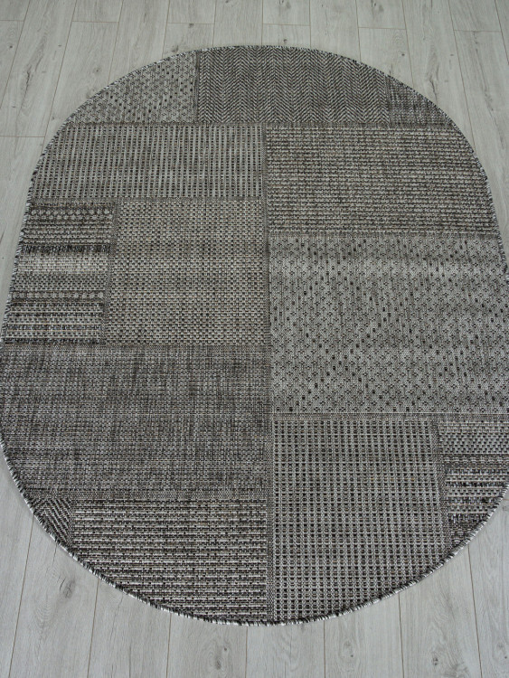S139 - DARK GRAY Ковер S139 - DARK GRAY - Овал - коллекция KAIR
