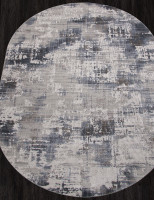 Ковер 04082T - BLUE / BLUE - Овал - коллекция ARMINA