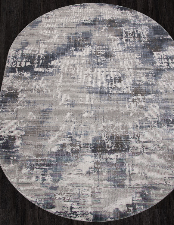 Ковер 04082T - BLUE / BLUE - Овал - коллекция ARMINA