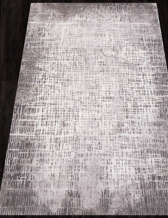 Ковер 01606C - C.POLY L.GREY / WHITE - Прямоугольник - коллекция TEMPO