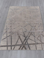 Ковер F478 - GRAY-BEIGE - Прямоугольник - коллекция LIMAN