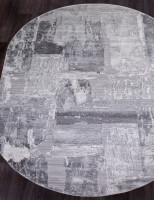 Ковер 03758A - GREY / GREY - Овал - коллекция ARMINA
