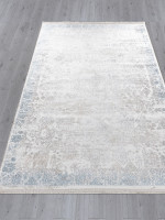 Ковер L252A - CREAM SHRINK / BLUE FDY - Прямоугольник - коллекция EFSAN