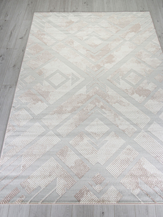 Ковер MP16 - BEIGE - Прямоугольник - коллекция IRIS