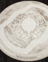 Ковер 04089A - BROWN / BROWN - Круг - коллекция ARMINA