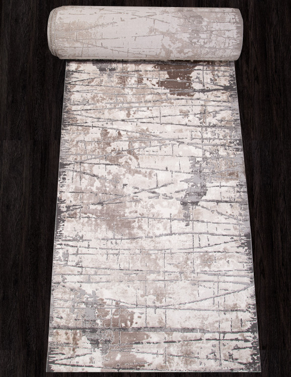 03802A - GREY / BROWN Ковровая дорожка 03802A - GREY / BROWN - коллекция ARMINA