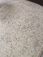 Ковер 35981Z - CREAM / CREAM - Овал - коллекция Jasmine