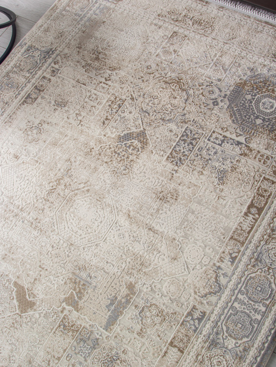 35905A - CREAM / CREAM Ковер 35905A - CREAM / CREAM - Прямоугольник - коллекция Jasmine