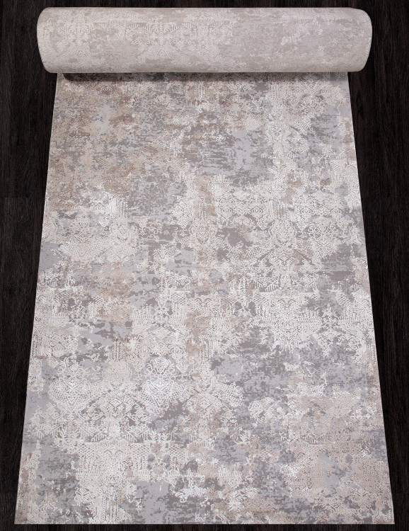 03851C - GREY / BROWN Ковровая дорожка 03851C - GREY / BROWN - коллекция ARMINA