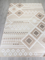 Ковер MP24 - CREAM-BROWN - Прямоугольник - коллекция IRIS
