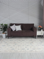 Ковер 9312A - S.WHITE / P.BLUE - Прямоугольник - коллекция LILY